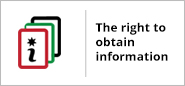 The right to obtain information 